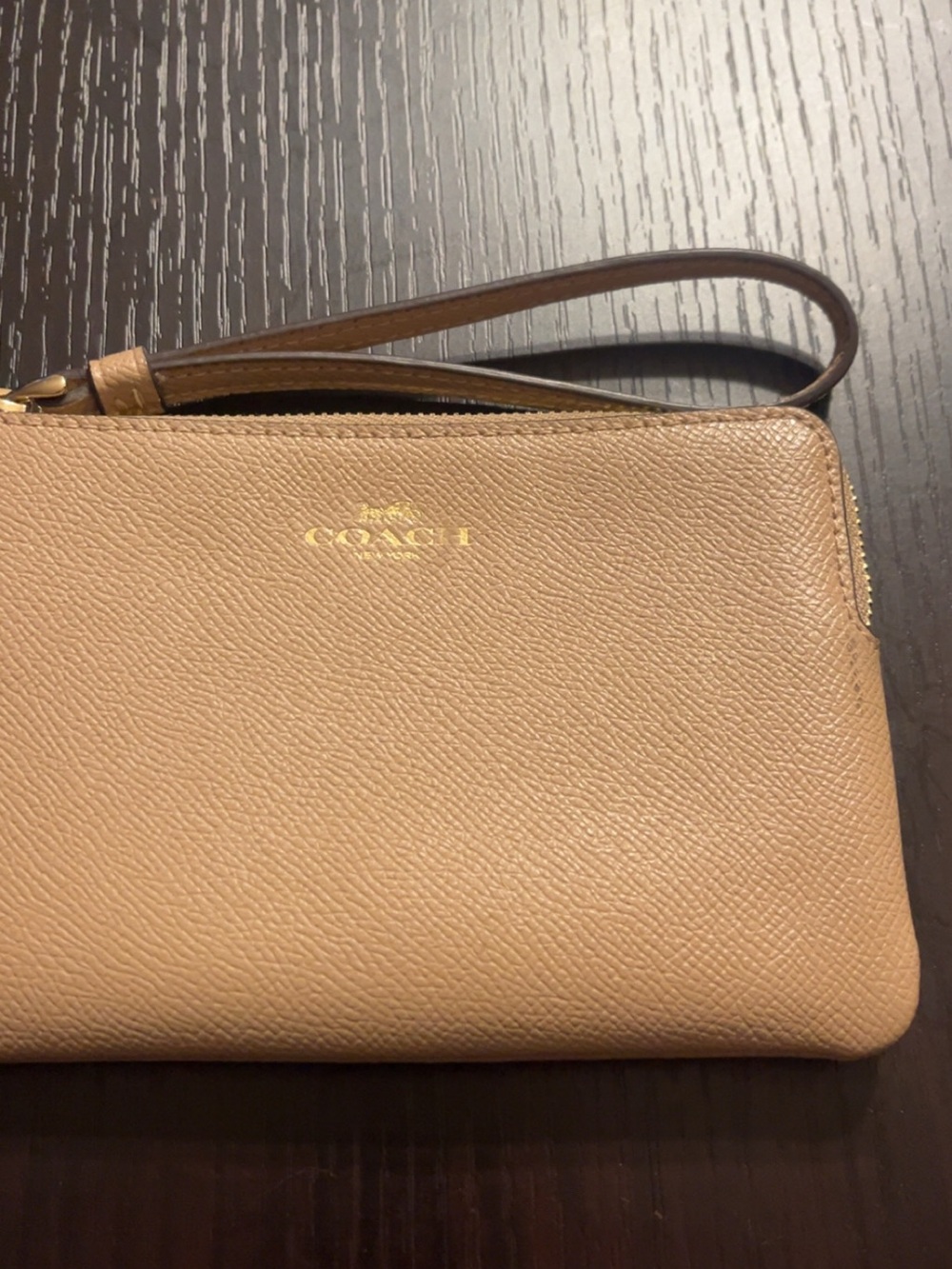 Coach Zip Pouch/Wallet – Logo Letter Missing/Faded – See Photos